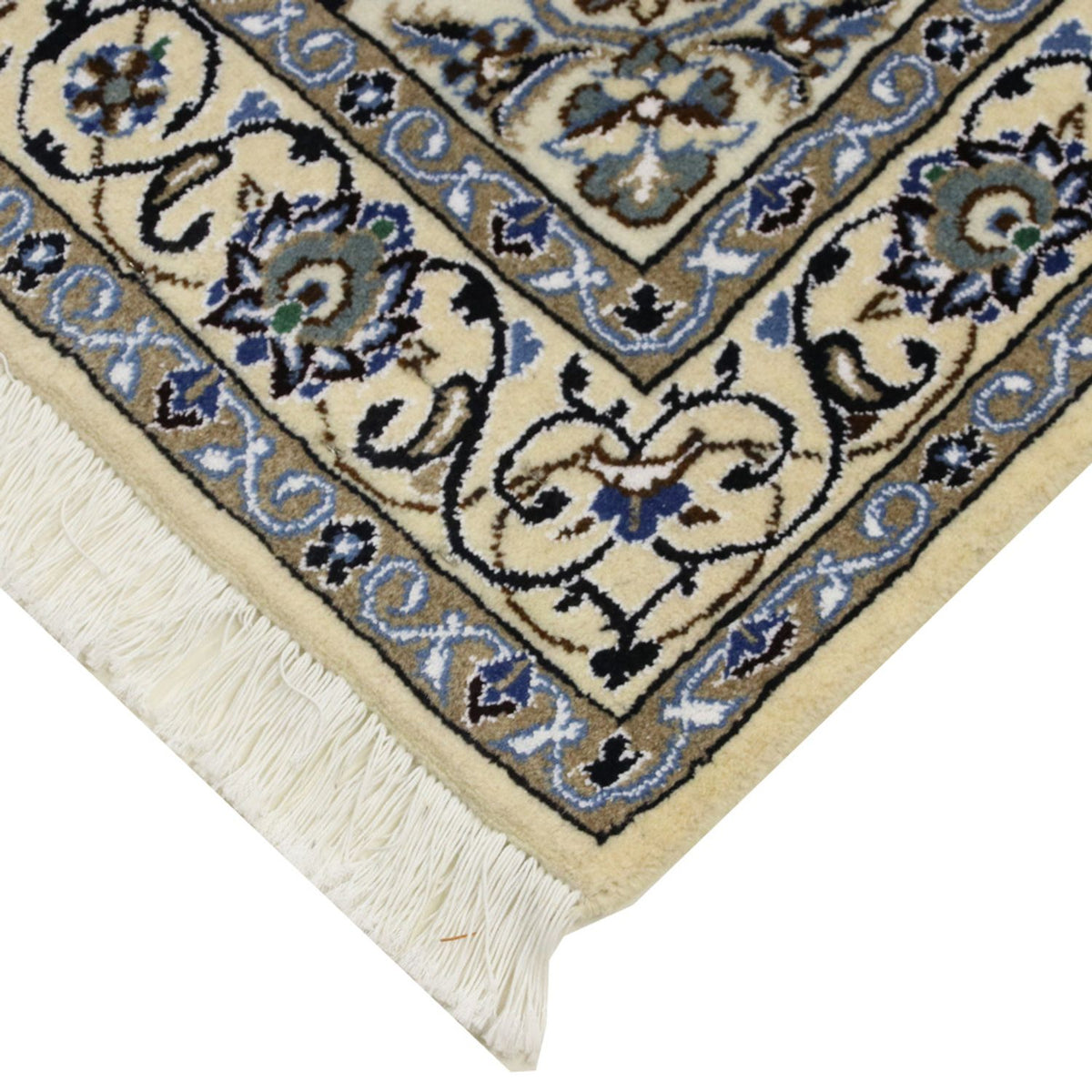 Alfombra Persa - Nain - Real - 179 x 117 cm - azul