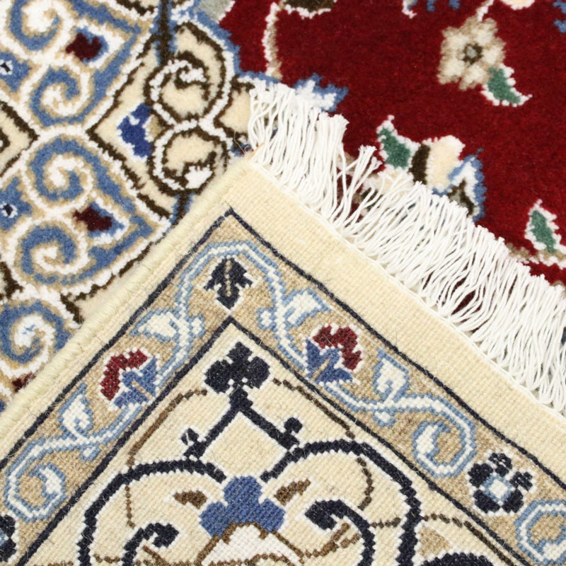 Alfombra Persa - Nain - Real - 178 x 115 cm - rojo