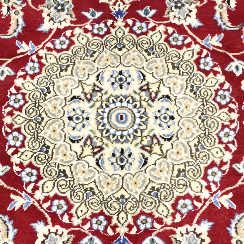 Alfombra Persa - Nain - Real - 175 x 118 cm - rojo