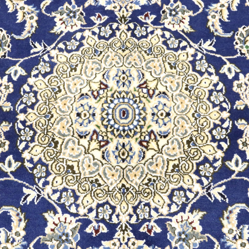 Alfombra Persa - Nain - Real - 175 x 116 cm - azul