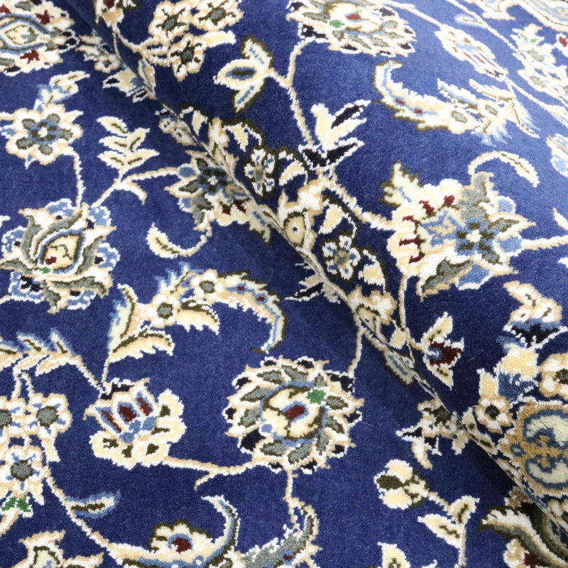 Alfombra Persa - Nain - Real - 175 x 116 cm - azul