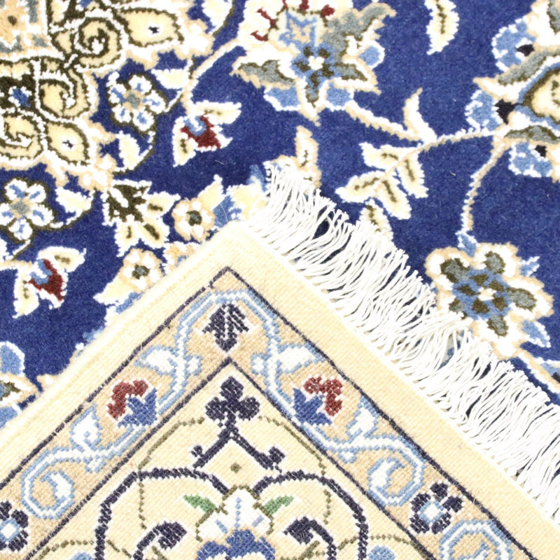 Alfombra Persa - Nain - Real - 175 x 116 cm - azul