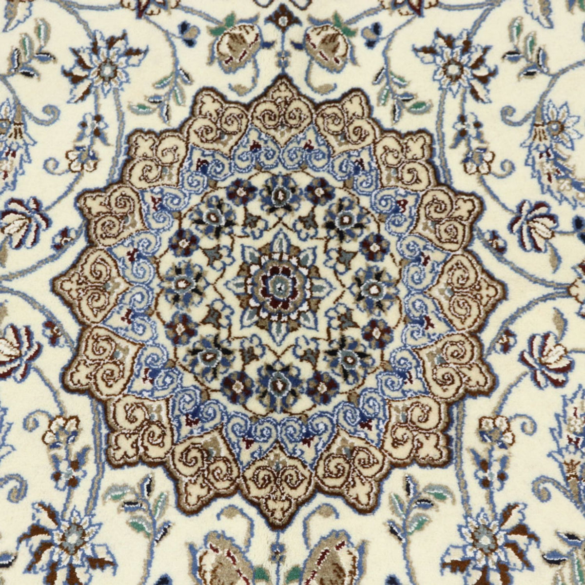 Alfombra Persa - Nain - Real - 215 x 126 cm - beige