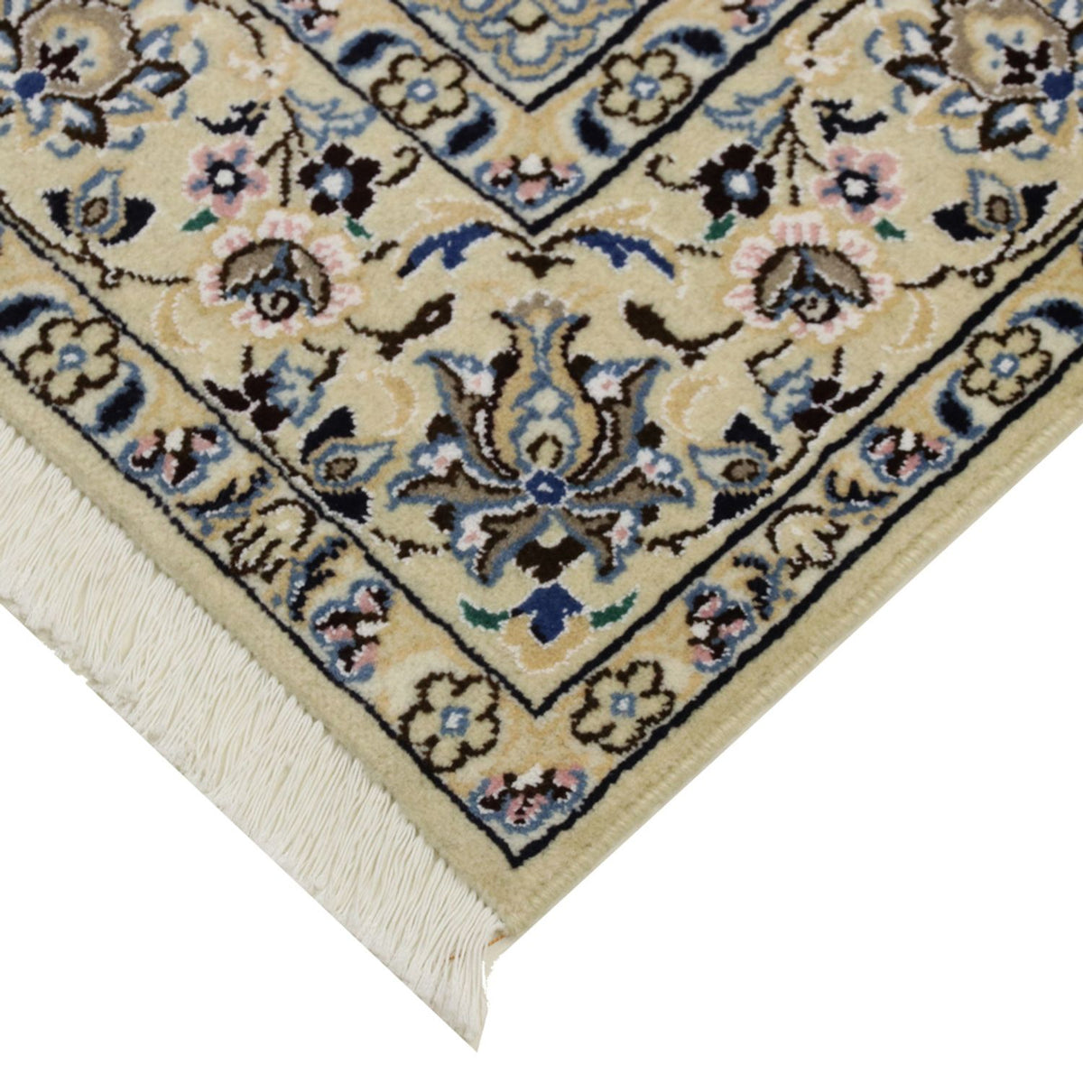 Alfombra Persa - Nain - Real - 206 x 148 cm - rojo