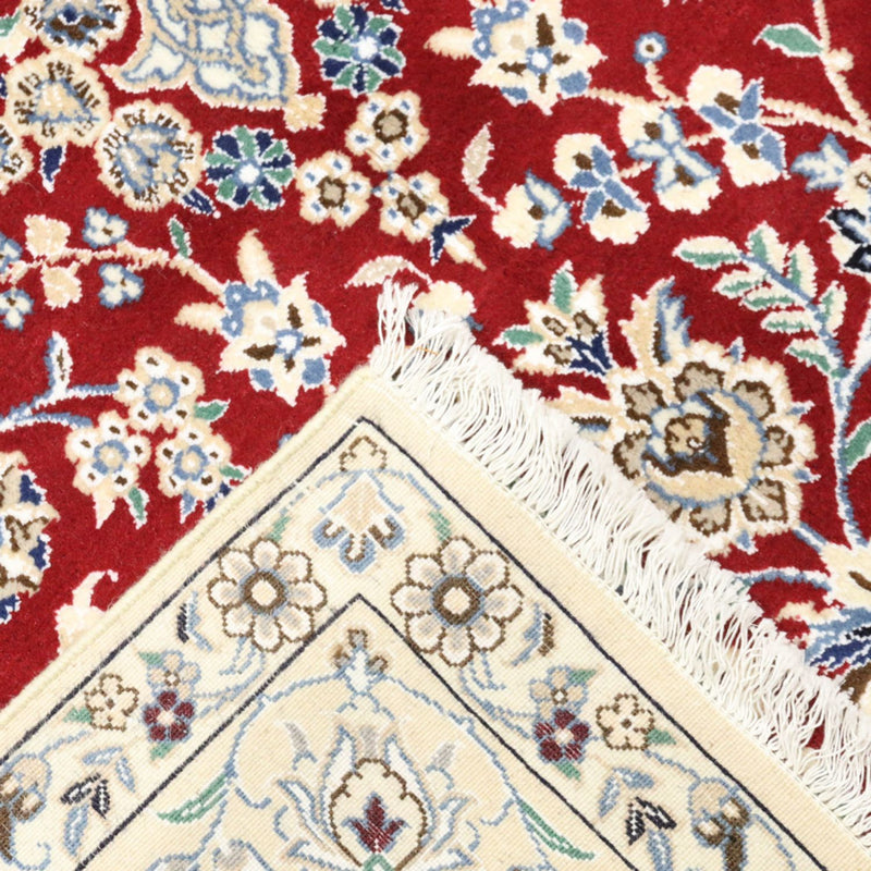 Alfombra Persa - Nain - Real - 248 x 148 cm - rojo
