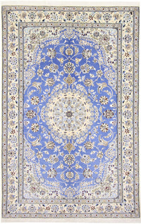 Alfombra Persa - Nain - Real - 248 x 158 cm - azul