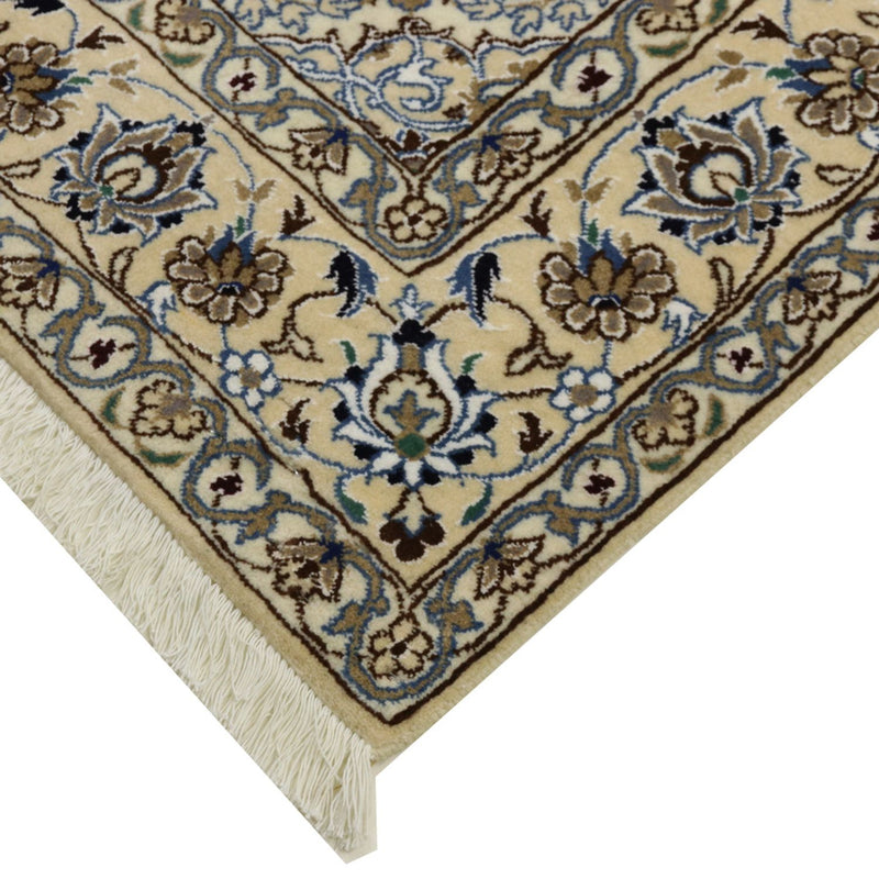 Alfombra Persa - Nain - Real - 233 x 155 cm - rojo vino