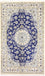 Alfombra Persa - Nain - Real - 244 x 146 cm - azul