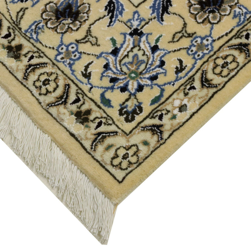 Alfombra Persa - Nain - Real - 244 x 146 cm - azul