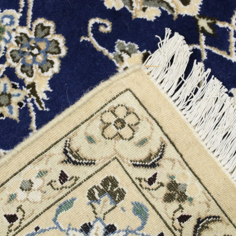 Alfombra Persa - Nain - Real - 244 x 146 cm - azul