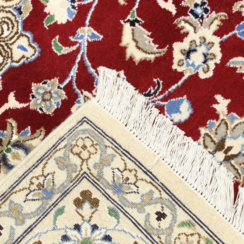 Alfombra Persa - Nain - Real - 240 x 158 cm - rojo
