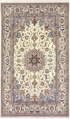 Alfombra Persa - Nain - Real - 260 x 155 cm - beige