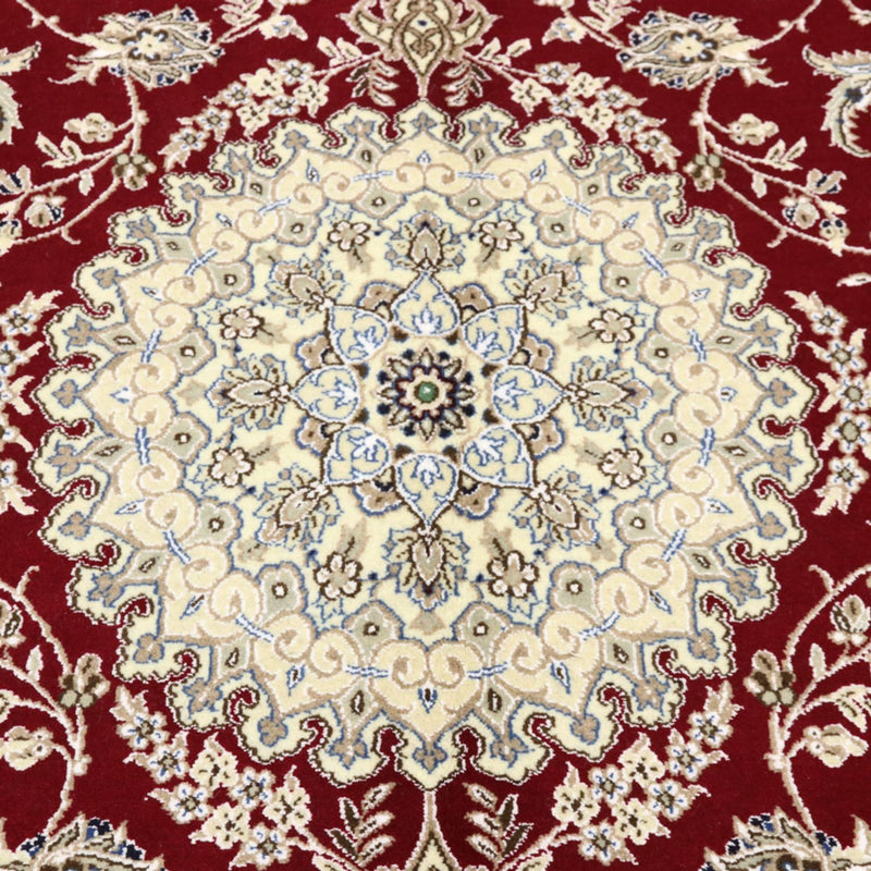 Alfombra Persa - Nain - Real - 255 x 160 cm - rojo