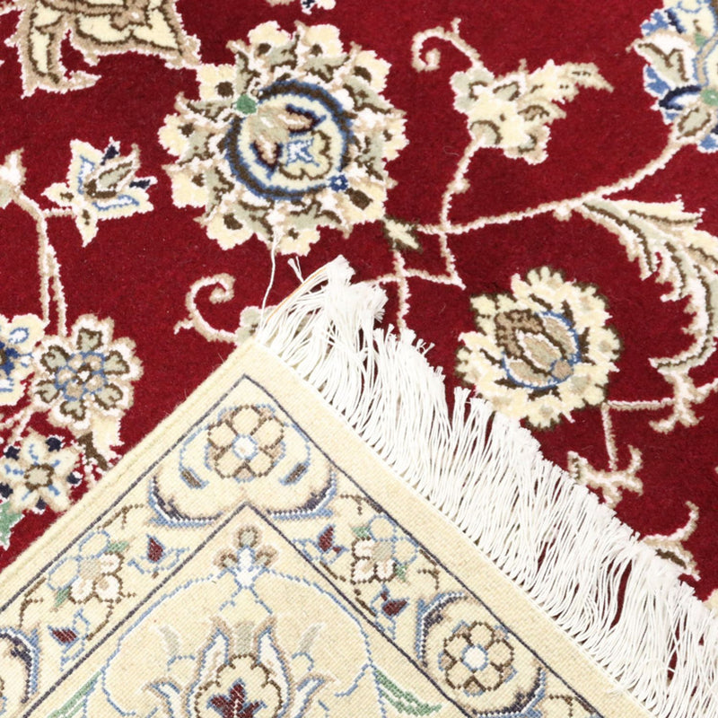 Alfombra Persa - Nain - Real - 255 x 160 cm - rojo