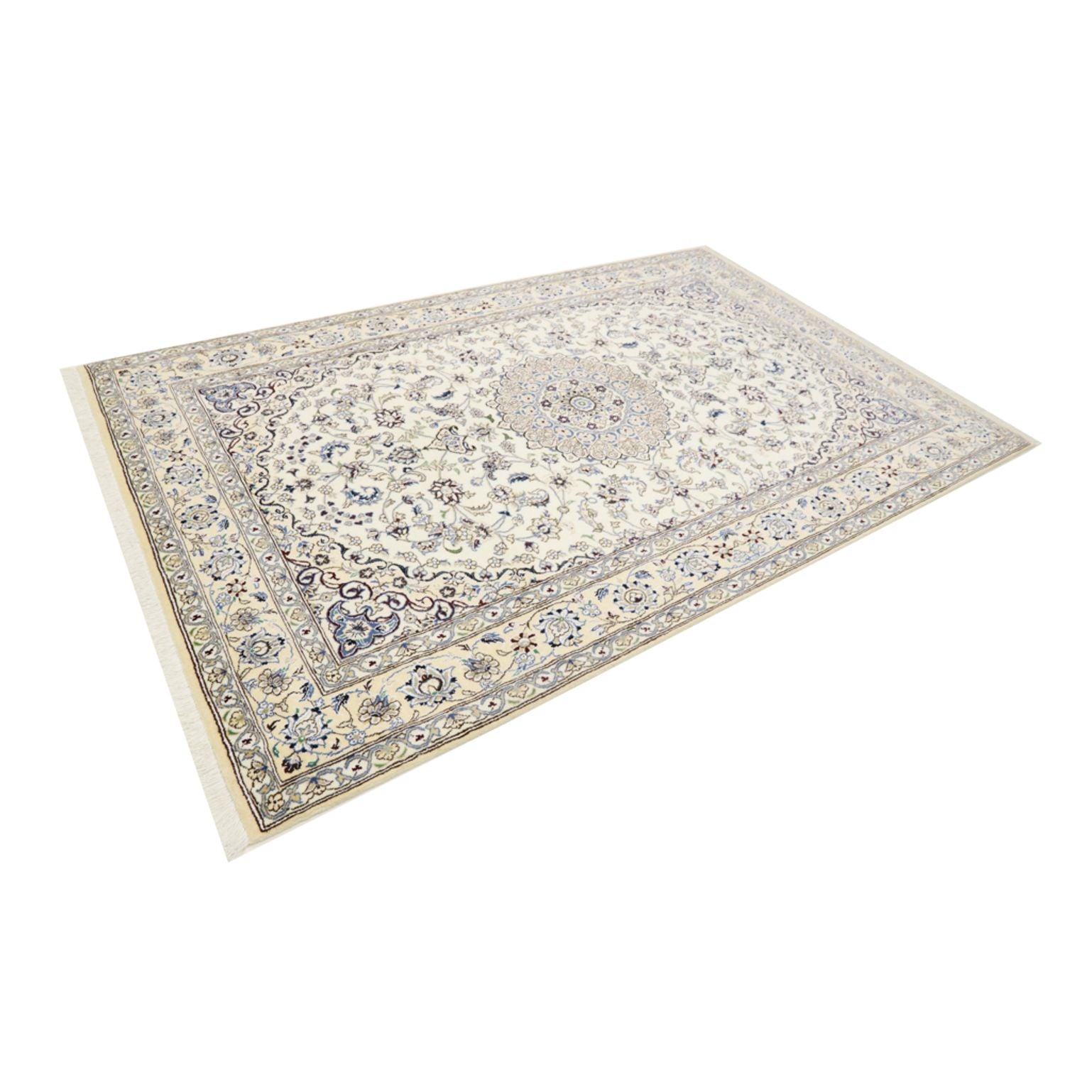 Alfombra Persa - Nain - Real - 246 x 158 cm - beige