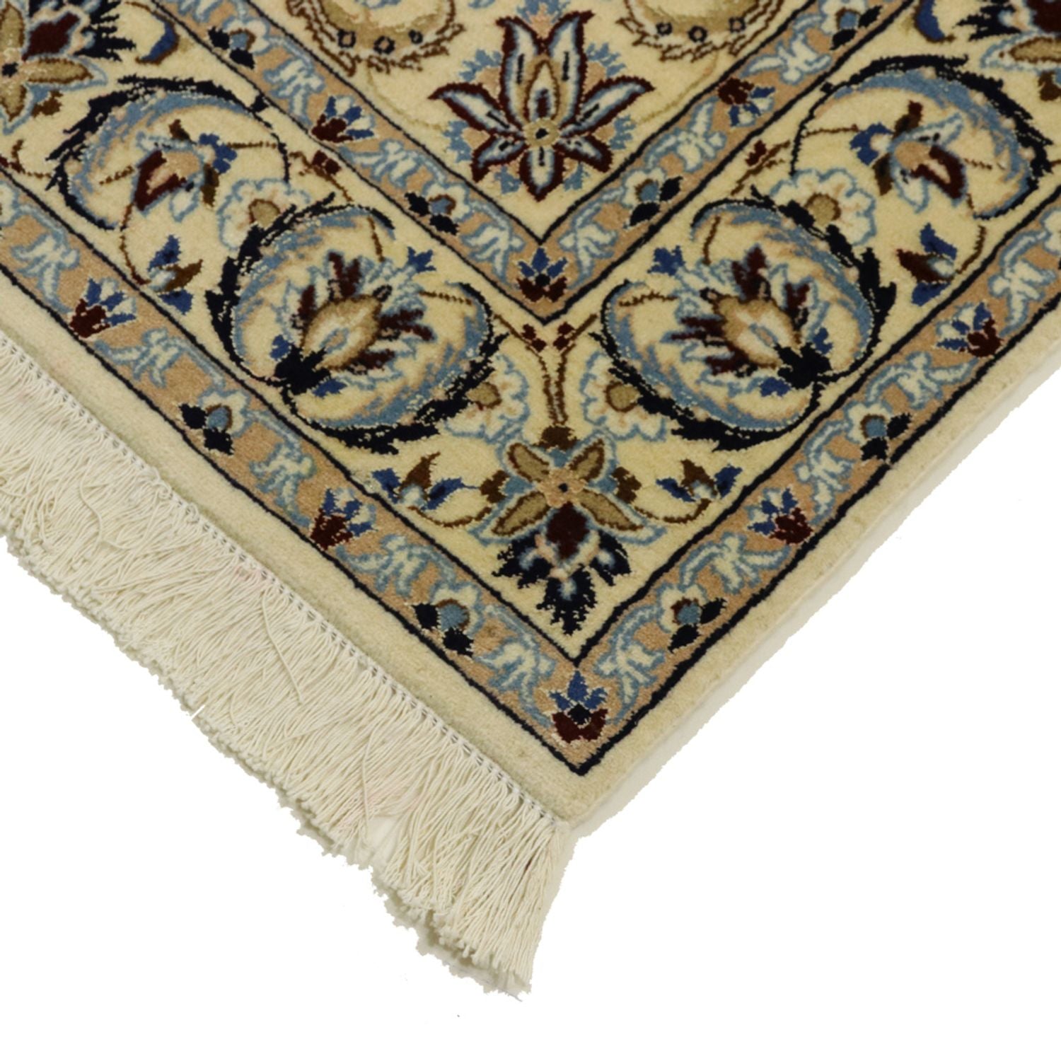 Alfombra Persa - Nain - Real - 205 x 125 cm - beige