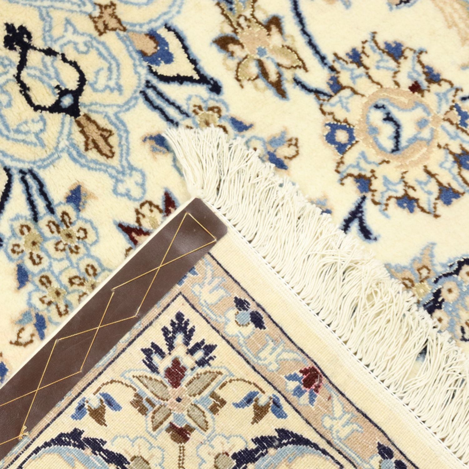 Alfombra Persa - Nain - Real - 205 x 125 cm - beige
