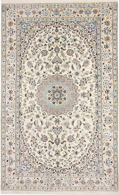 Alfombra Persa - Nain - Real - 246 x 154 cm - beige