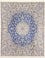 Alfombra Persa - Nain - Real - 250 x 200 cm - azul
