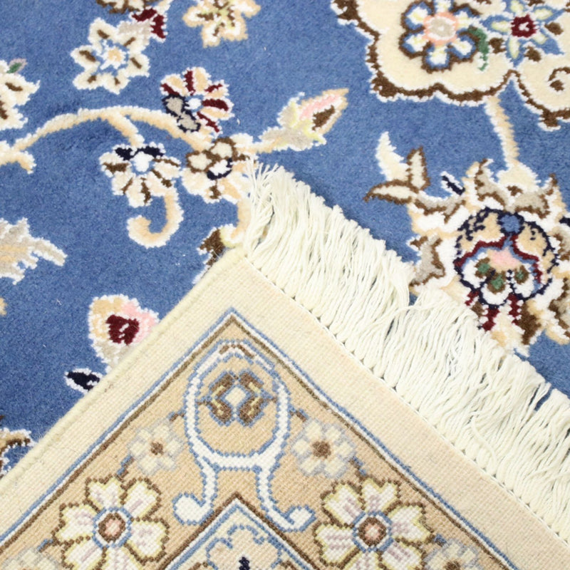 Alfombra Persa - Nain - Real - 250 x 200 cm - azul