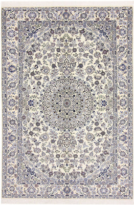 Alfombra Persa - Nain - Real - 205 x 141 cm - beige