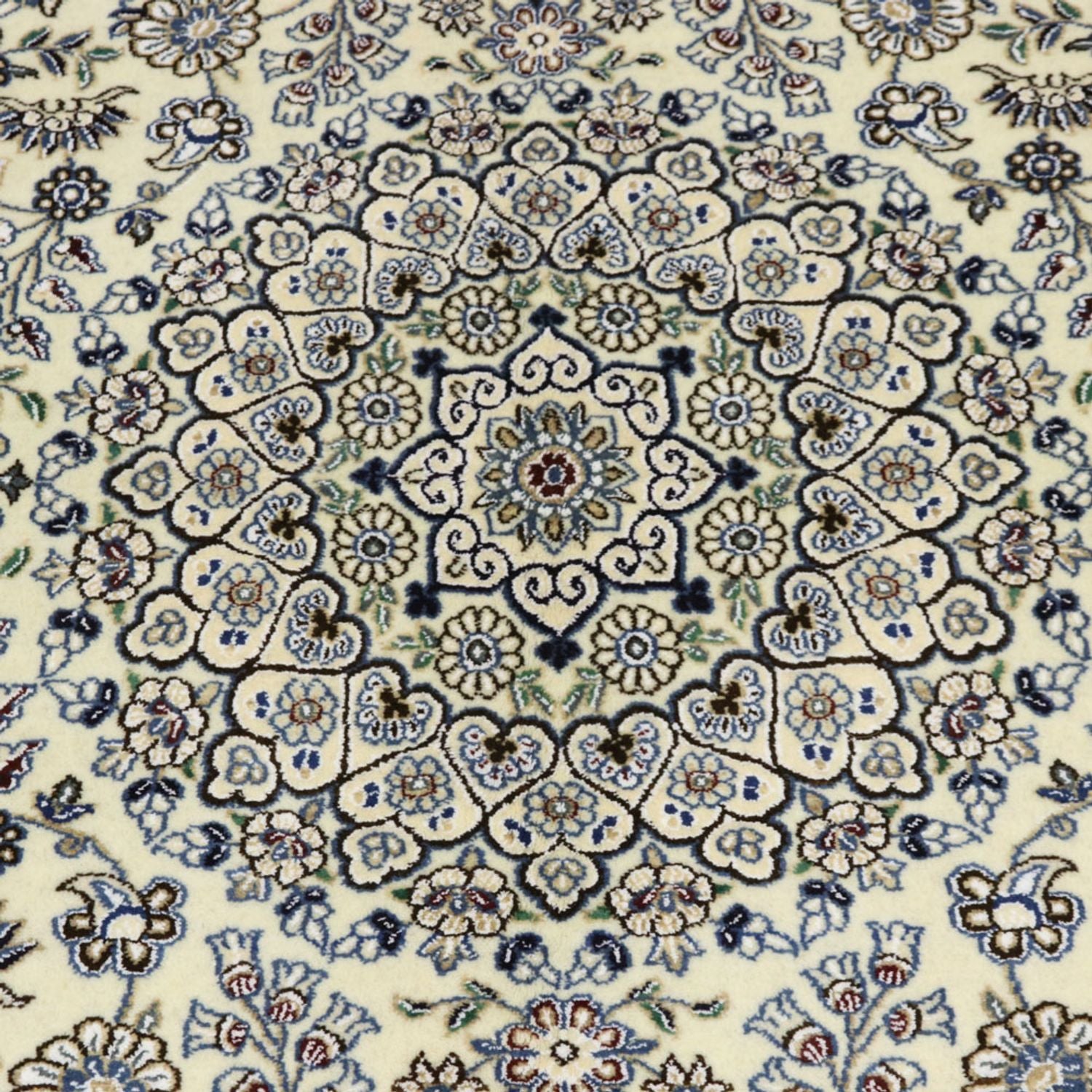 Alfombra Persa - Nain - Real - 205 x 141 cm - beige