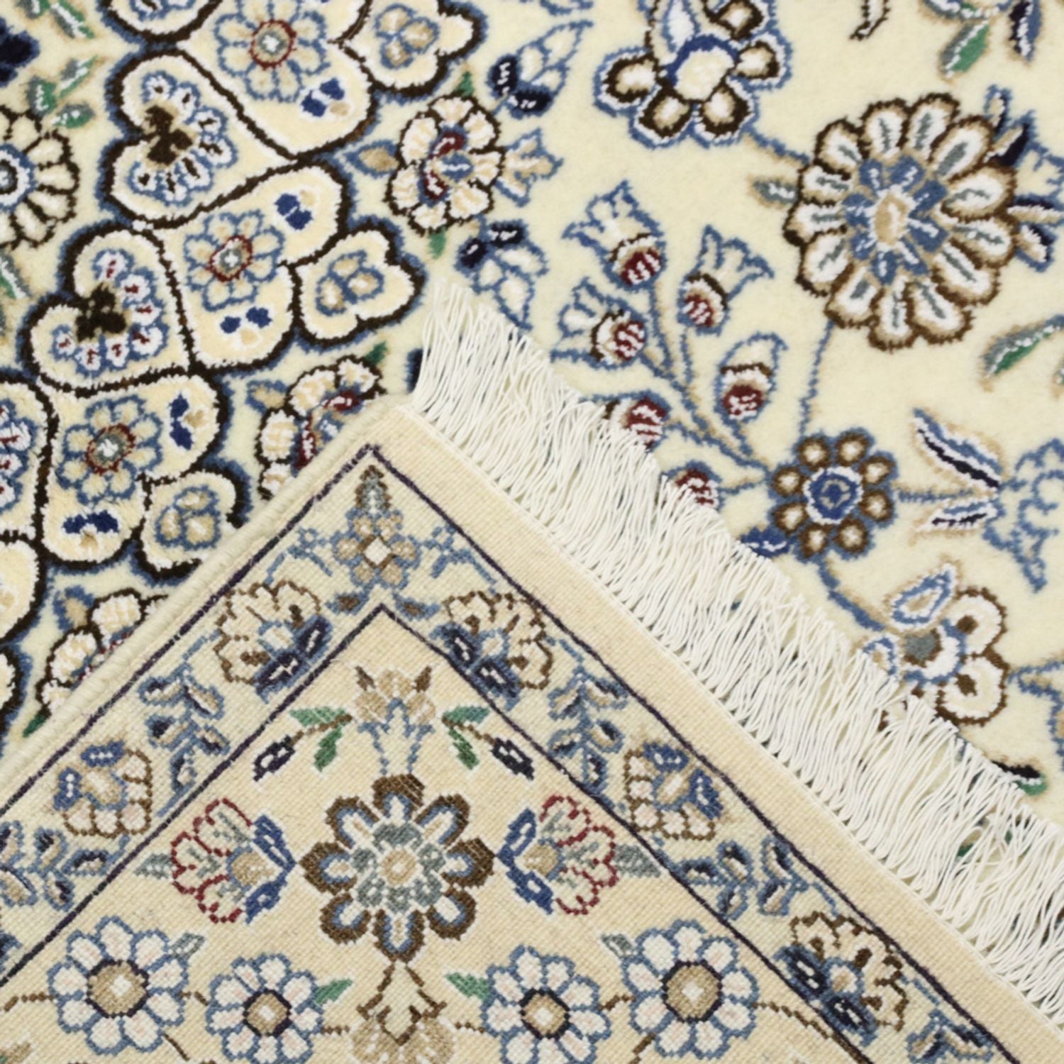 Alfombra Persa - Nain - Real - 205 x 141 cm - beige