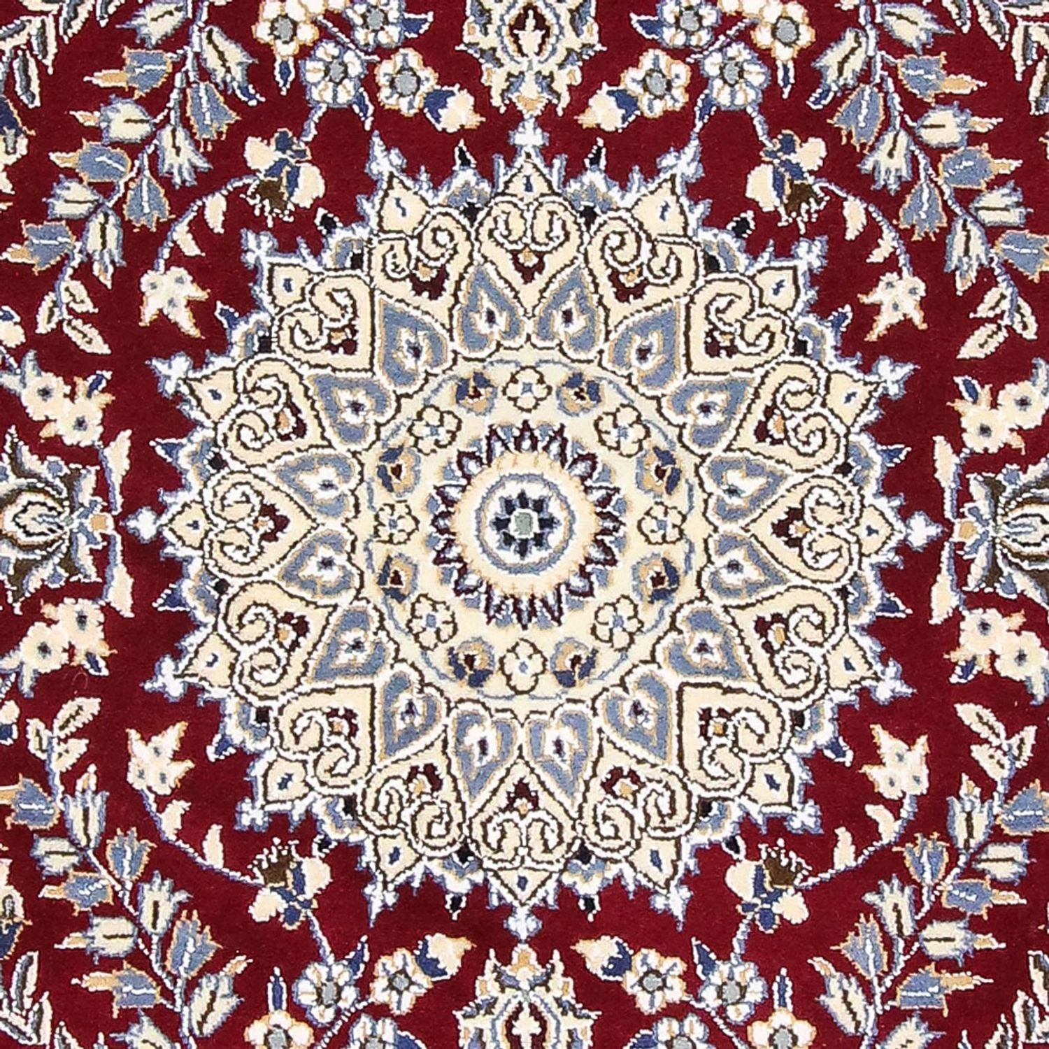Alfombra Persa - Nain - Real - 142 x 95 cm - rojo