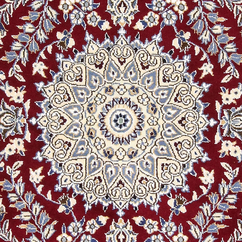 Alfombra Persa - Nain - Real - 142 x 95 cm - rojo