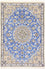 Alfombra Persa - Nain - Real - 135 x 91 cm - azul