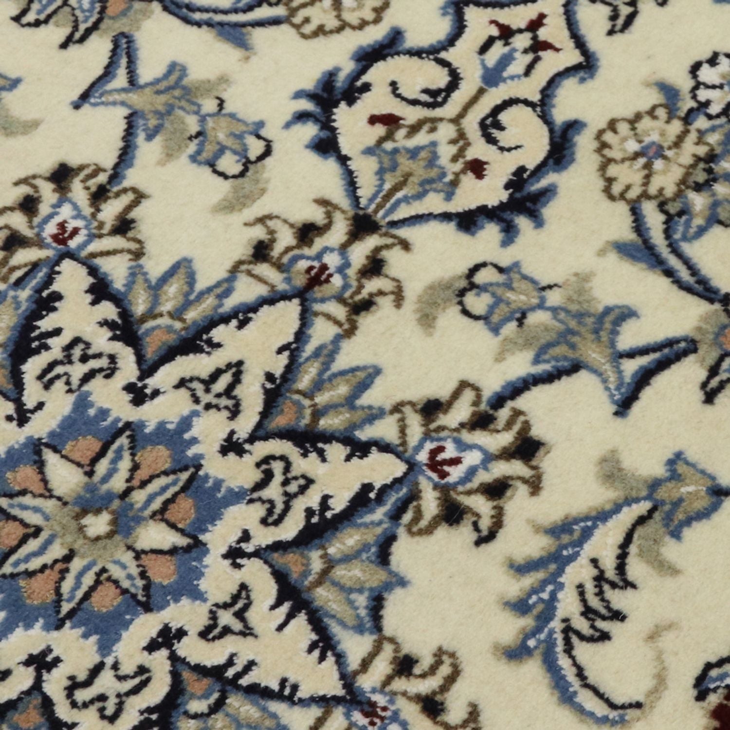 Alfombra de pasillo Alfombra Persa - Nain - Real - 298 x 80 cm - beige