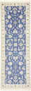 Alfombra de pasillo Alfombra Persa - Nain - Real - 207 x 69 cm - azul