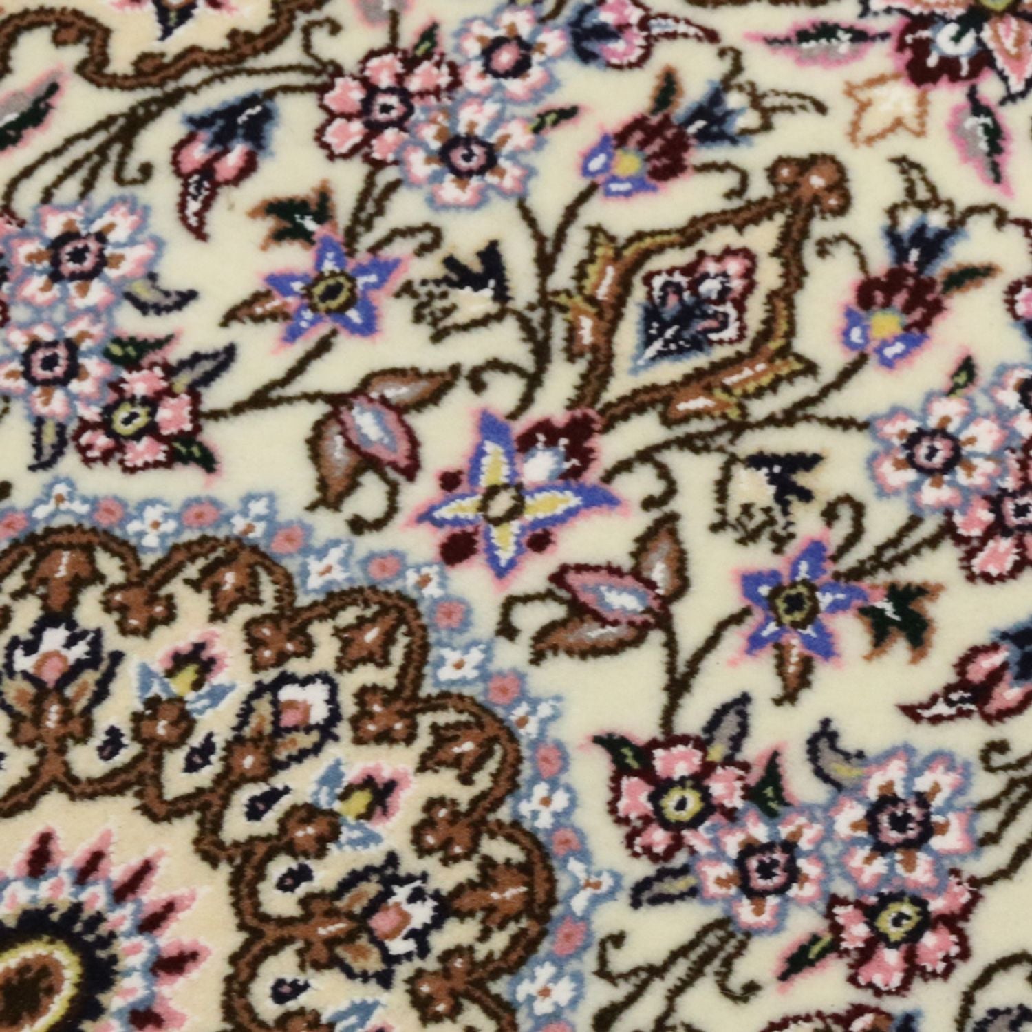 Alfombra Persa - Nain - Real - 90 x 60 cm - beige