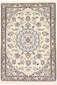 Alfombra Persa - Nain - Real - 97 x 70 cm - beige