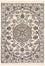 Alfombra Persa - Nain - Real - 92 x 64 cm - crema