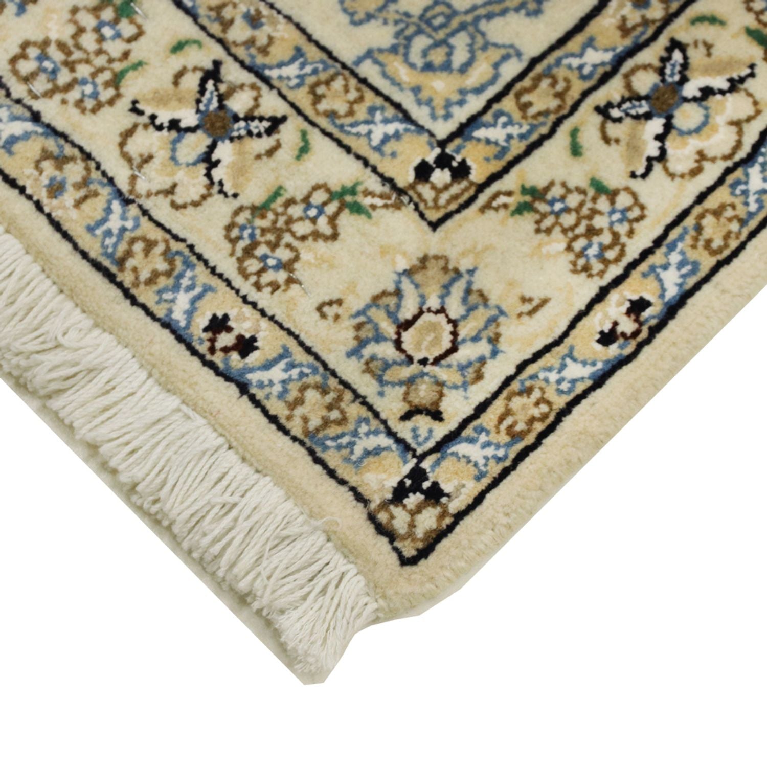 Alfombra Persa - Nain - Real - 90 x 60 cm - rojo