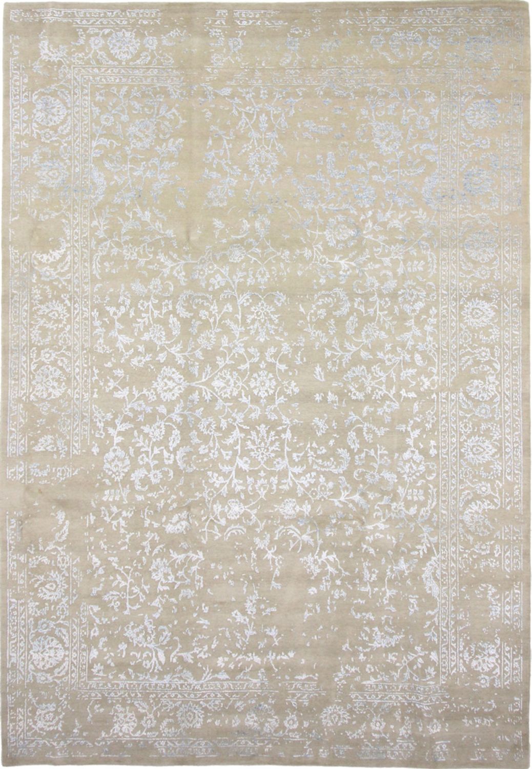 Alfombra de diseño - 357 x 248 cm - plata