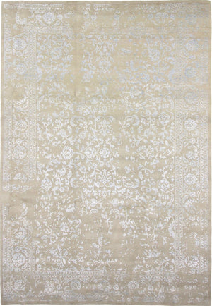 Alfombra de diseño - 357 x 248 cm - plata