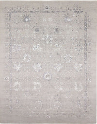 Alfombra de diseño - 305 x 244 cm - plata
