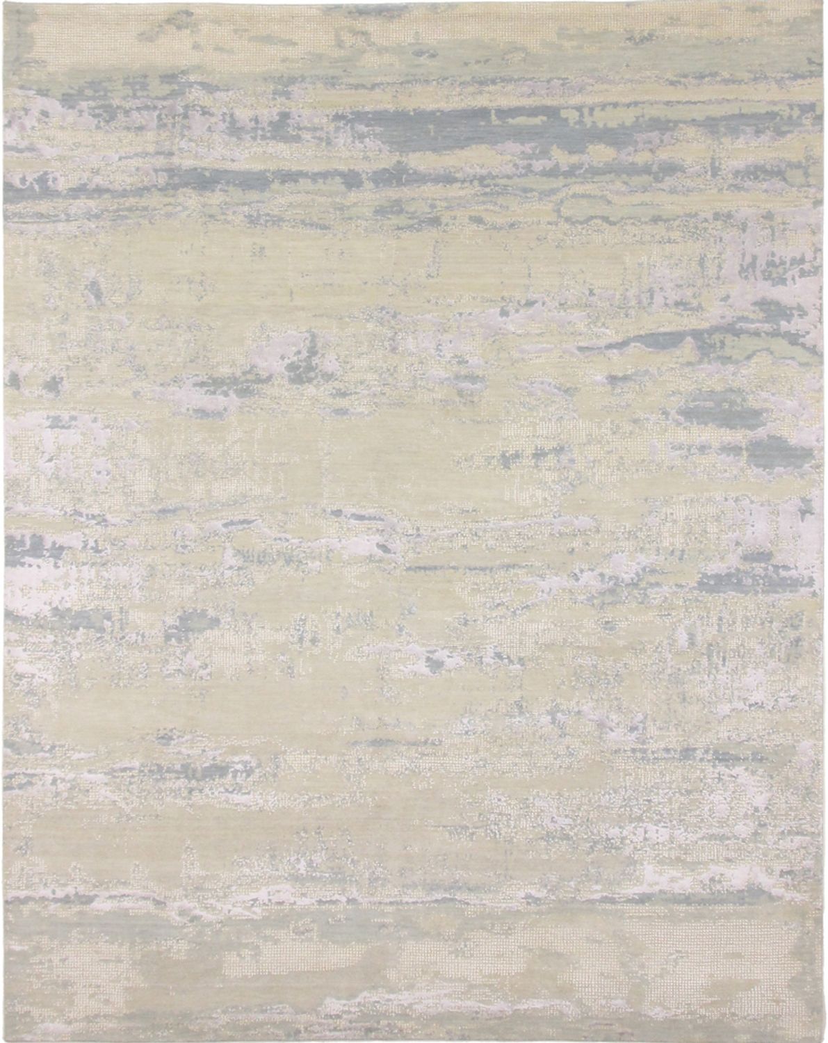 Alfombra de diseño - 308 x 245 cm - plata