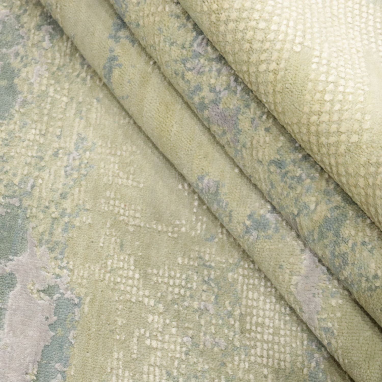 Alfombra de diseño - 308 x 245 cm - plata