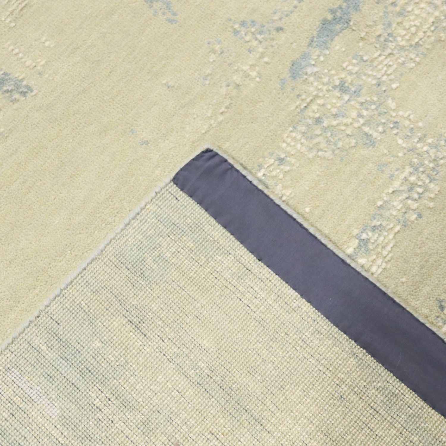 Alfombra de diseño - 308 x 245 cm - plata