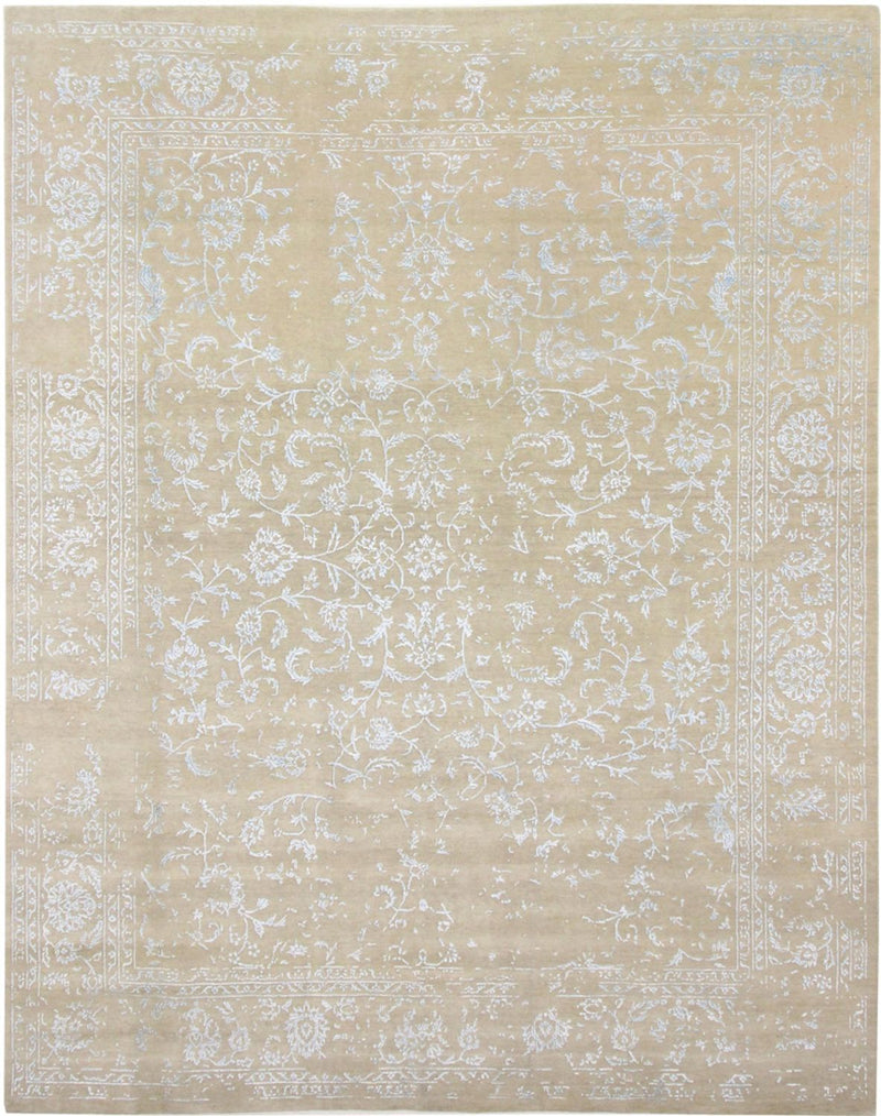 Alfombra de diseño - 306 x 243 cm - azul claro