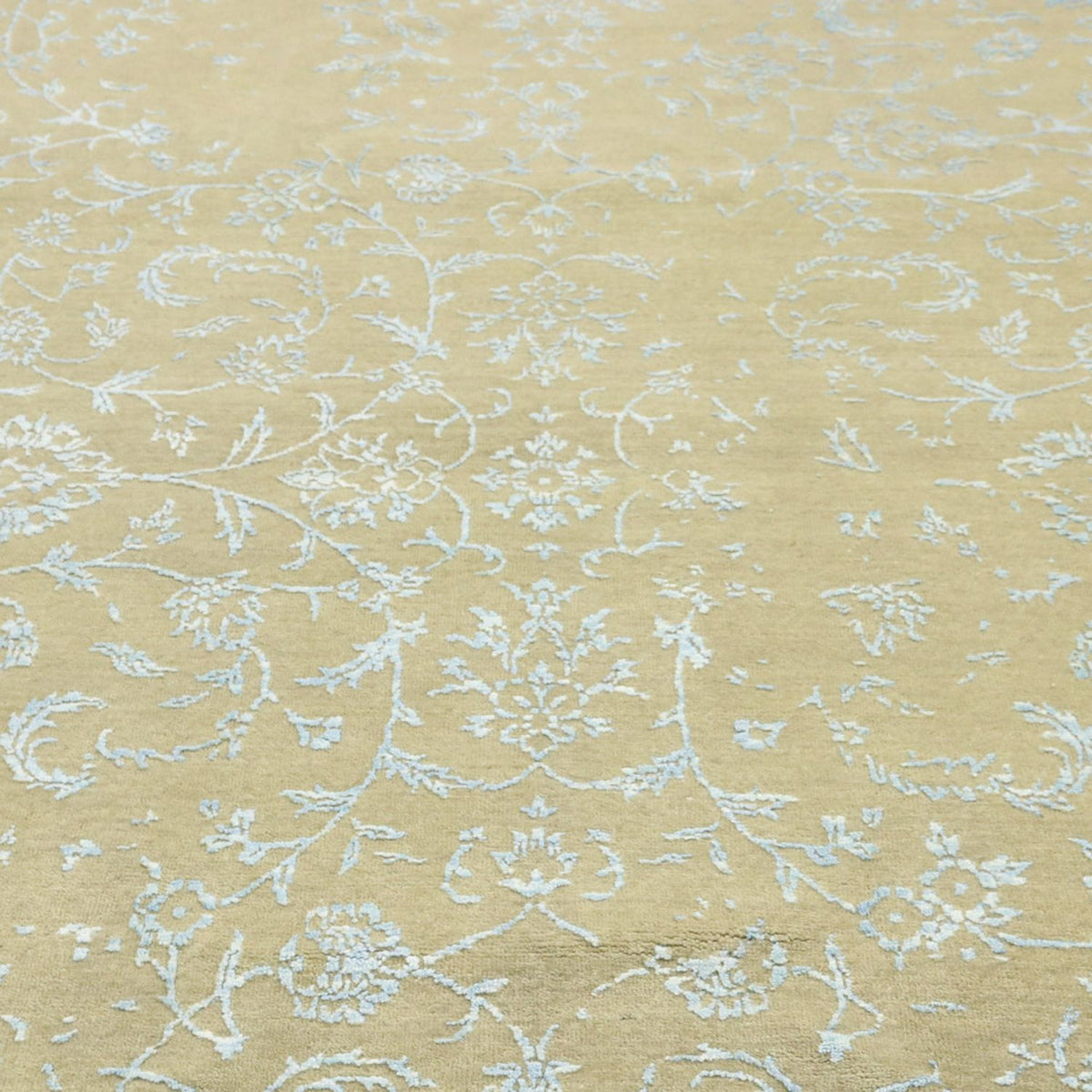 Alfombra de diseño - 306 x 243 cm - azul claro
