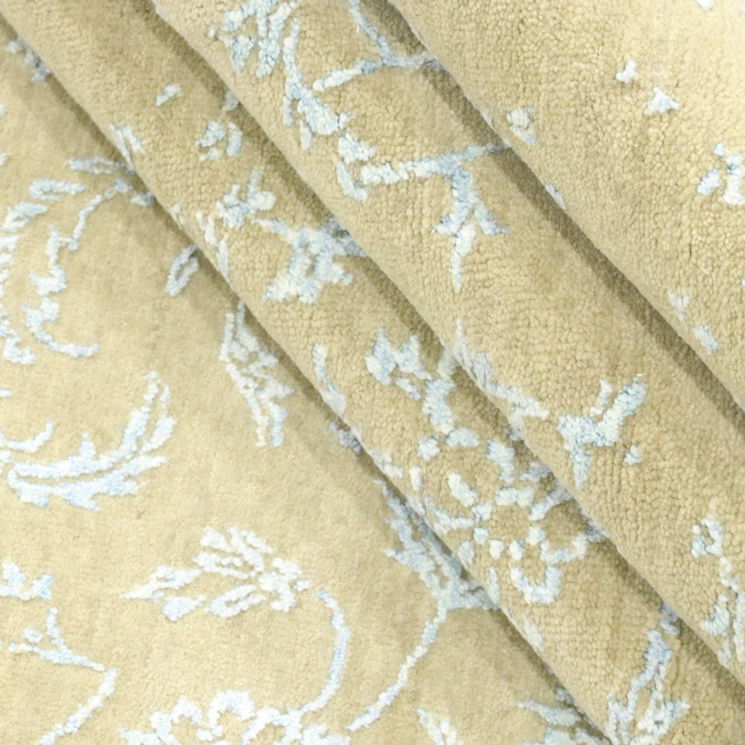 Alfombra de diseño - 306 x 243 cm - azul claro