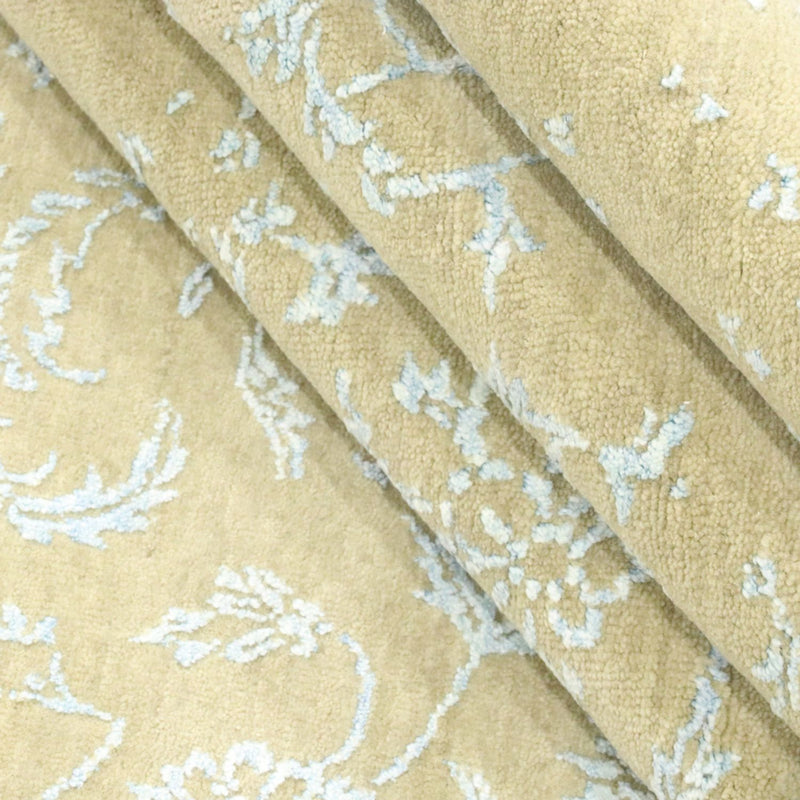 Alfombra de diseño - 306 x 243 cm - azul claro