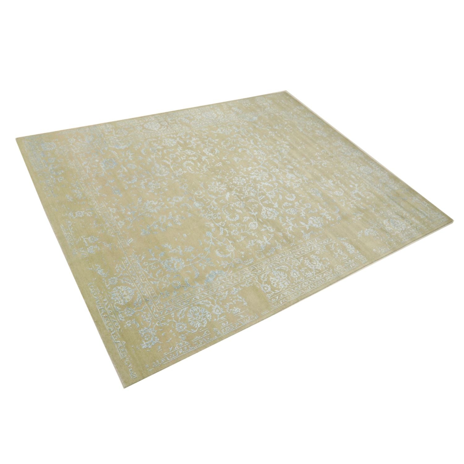 Alfombra de diseño - 306 x 243 cm - azul claro