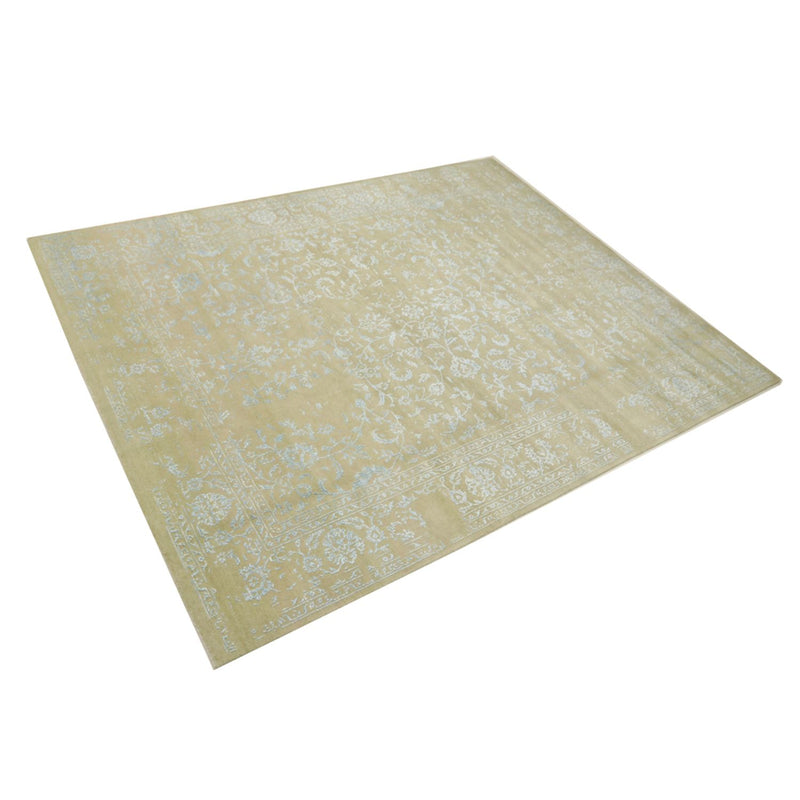 Alfombra de diseño - 306 x 243 cm - azul claro