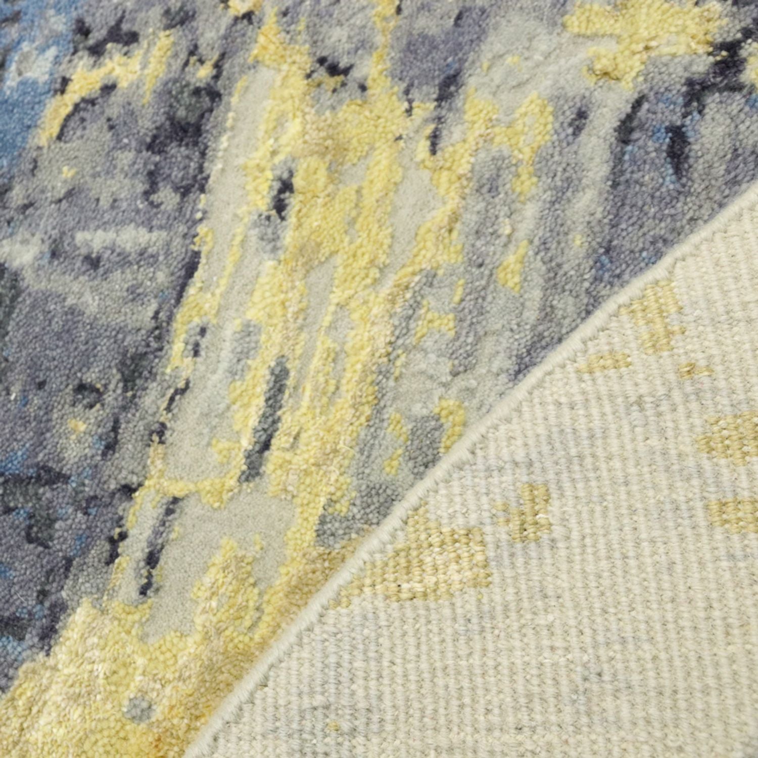Alfombra de diseño redondo  - 249 x 249 cm - multicolor