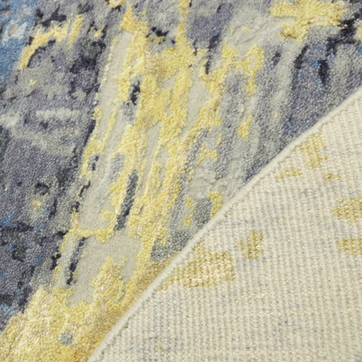 Alfombra de diseño redondo  - 249 x 249 cm - multicolor